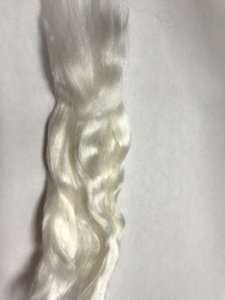 画像2: ブレンド素材「薔薇のファイバー　光沢ホワイト」 (2)