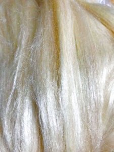 画像2: アルパカ50＋シルク50　「ライトベージュ」 (2)