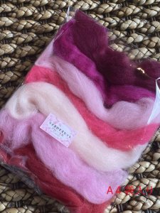 画像3: NEW!　NZ染色羊毛セット「フローラル」 (3)