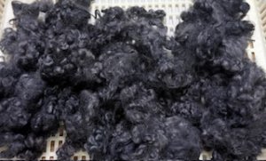 画像1: クリクリの巻き毛　染色「チャコール」 (1)