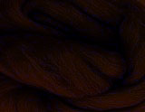 NZ染色羊毛「ダークブラウン」