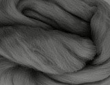NZ染色羊毛「ストレートグレイ」